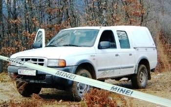 ford ranger im minenfeld